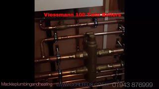 Two Viessmann Boilers installation the journey from start to finish