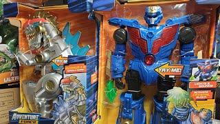 ASTROBOT 2.0 AND EXOSAUR 2.0 ADVENTURE FORCE FIGURES  !!!