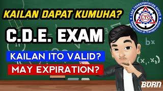 KAILAN ANG EXPIRATION NG CDE? | Renewal Driver's License 2021