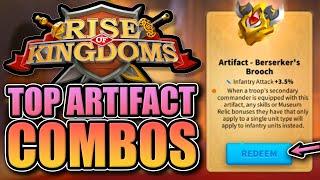 Best Artifact Commander Pairs [Field, Rally, Garrison] KvK in Rise of Kingdoms