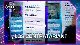 Así le arman el CV a Darío y a Furia sus compañeros - Gran Hermano