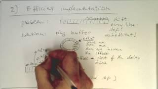 FIR filters: an efficient implementation in C using a ring-buffer (004)