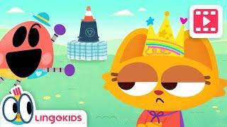 Meet the QUEEN  Baby Bot Backyard Tales Cartoons for Kids | Lingokids