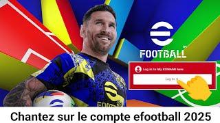 Comment se connecter à un compte efootball 2025 || Connexion efootball ||