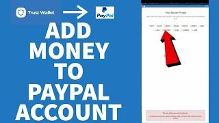 How To Add Money To Paypal From Trust Wallet? Retrieve Money From Trust Wallet Tutorial