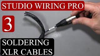 Soldering XLR  Connectors Like A Pro