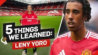 5 Things We Learned About Leny Yoro...