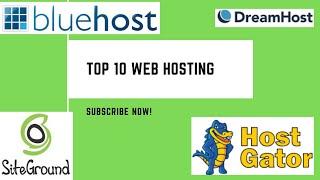 Top 10 : Best Web Hosting Review 2020