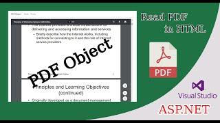 C# ASP.NET - How to view PDF in HTML using PDFObject Library