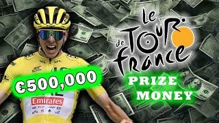 Tour de France 2024 Prize Money BREAKDOWN: How Much Did Tadej Pogacar and Biniam Girmay Win?
