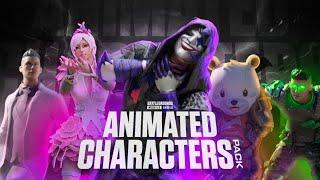 BGMI animated 3D Characters pack | Android \ PC | Free 3D models