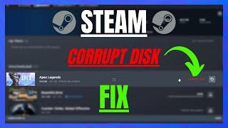 How to Fix Steam Corrupt Disk Error: A Step-by-Step Guide