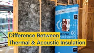 Difference Between Thermal and Acoustic Insulation
