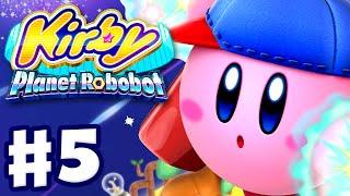 Kirby Planet Robobot - Gameplay Walkthrough Part 5 - Area 5: Rhythm Route (Nintendo 3DS English)