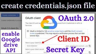 Google Cloud Platform Credentials | Using OAuth 2.0 to Access Google APIs | Client ID, access token