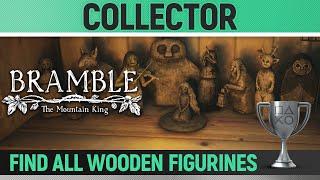 Bramble: The Mountain King - All 11 Wooden Figurine Locations  Collector Trophy / Achievement