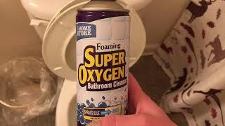 Super Oxygen Bathroom Cleaner ️Dollar Tree Review