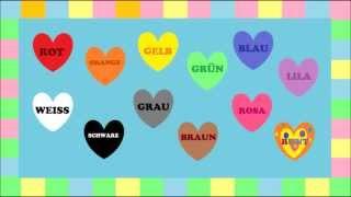 Learn German: COLOURS - What's Missing? Game