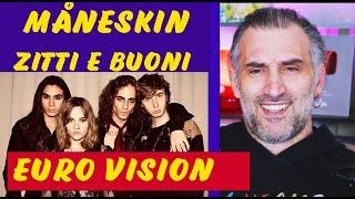 Italian in the Netherland reaction -Måneskin - Zitti E Buoni - Italy  - Final - Eurovision 2021