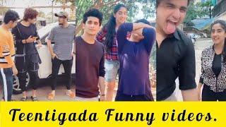 Funny  videos part 1 | Teentigada videos | sameeksha sud | Vishal pandey | Bhavin bhanushali