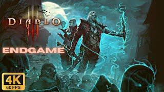 Diablo III: Season 25 Necromancer Endgame Gameplay (4K60FPS, No Commentary, PC)