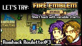 Fire Emblem: Storge: Short hack with a customizable starting army | Romhack Roulette #3