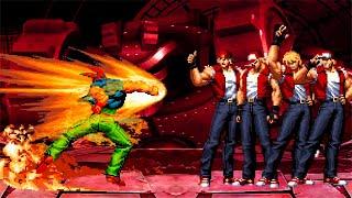 The King of Fighters (MUGEN) | Nuclear Ralf vs Terry Bogard Team