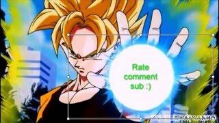 Goku Attack Legendary Super Saiyan Broly(Kamehameha Best wave in DBZ HISTORY)