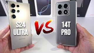 Xiaomi 14T Pro VS Samsung Galaxy S24 Ultra (Camera Test, PUBG & Display & Speed)