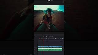 Film flash transition in DaVinci Resolve