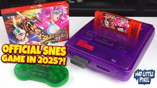 Shockman Zero: Nintendo Satellaview Exclusive FINALLY Has A SNES Cart  (Unboxing & Gameplay)