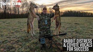 Using Rabbit Distress and Coyote Vocals For Coyote Hunting Success
