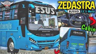 New ZEDASTRA BUS MOD For Bus Simulator Indonesia | Free Mod | New Bus Mod For Bussid | #bussidmods