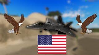 OBLITERATING THE SERVER WITH THE NEW F22 RAPTOR | War Tycoon