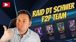 Raid Shadow Legends Doom Tower DT Schwer F2P TEAM Alle Stufen