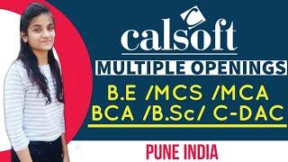 Calsoft Recruitment 2021|2020|2019 batch| job for fresher @TopVarSity