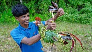 ചക്ക പശ കൊണ്ട് ഒരു കോഴി | LEAF CHICKEN made with JACKFRUIT GLUE