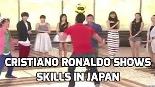 Cristiano Ronaldo Shows Some Skills in Japan