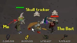 Skull tricking the skull trickers for BANK