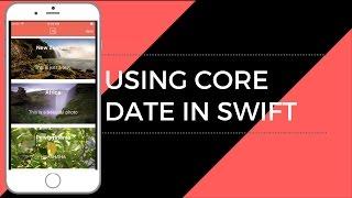 USING CORE DATA IN SWIFT || CREATING A NOTES APP