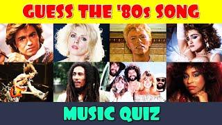 Guess the 80s Song Music Quiz