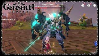 Genshin Impact Maguu Kenki Boss Fight