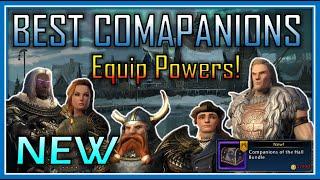 Companions of the Hall NEW BEST in Slot Equip Powers? Summon for Party Buffs! - Neverwinter 2021