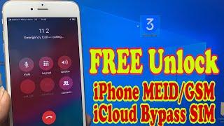 FREE Tools |  iPhone MEID/GSM iCloud Bypass SIM Working iOS 12.5.2 -14.5 Windows