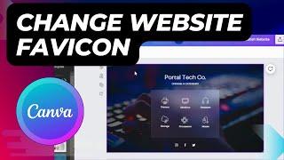 How to Change Or Add a Canva Website Favicon In Minutes!