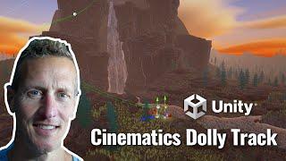 Cinematics using Unity Cinemachine Dolly Track Camera