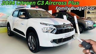 2024 Citreon C3 Aircross Plus Full Detailed Review  Price & Features ️ Best Car In Price Range