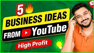 5 Business Ideas from Youtube | YouTube Business Ideas | Social Seller Academy