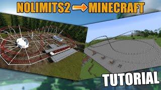 ACHTBAAN NOLIMITS2 IN MINECRAFT!! || Tutorial [Nederlands/Dutch]