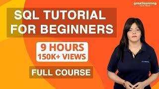 SQL Tutorial for Beginners | SQL Full Course | Learn SQL for Beginners | Great Learning